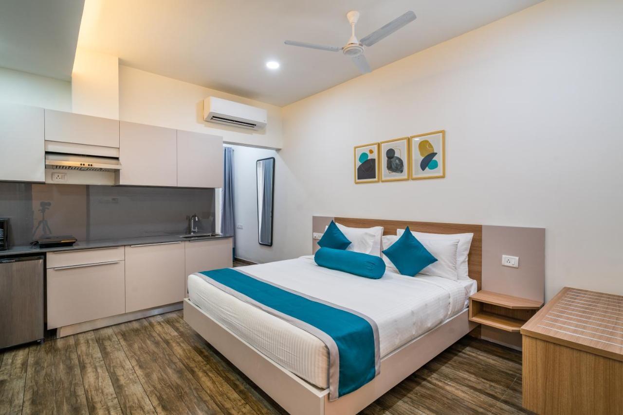 Skyla Studios & Suites - Hitech City Hyderabad Esterno foto