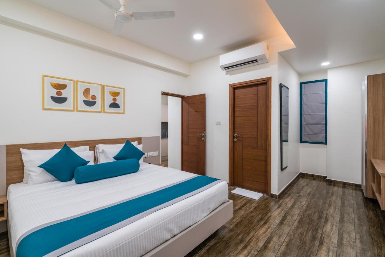 Skyla Studios & Suites - Hitech City Hyderabad Esterno foto